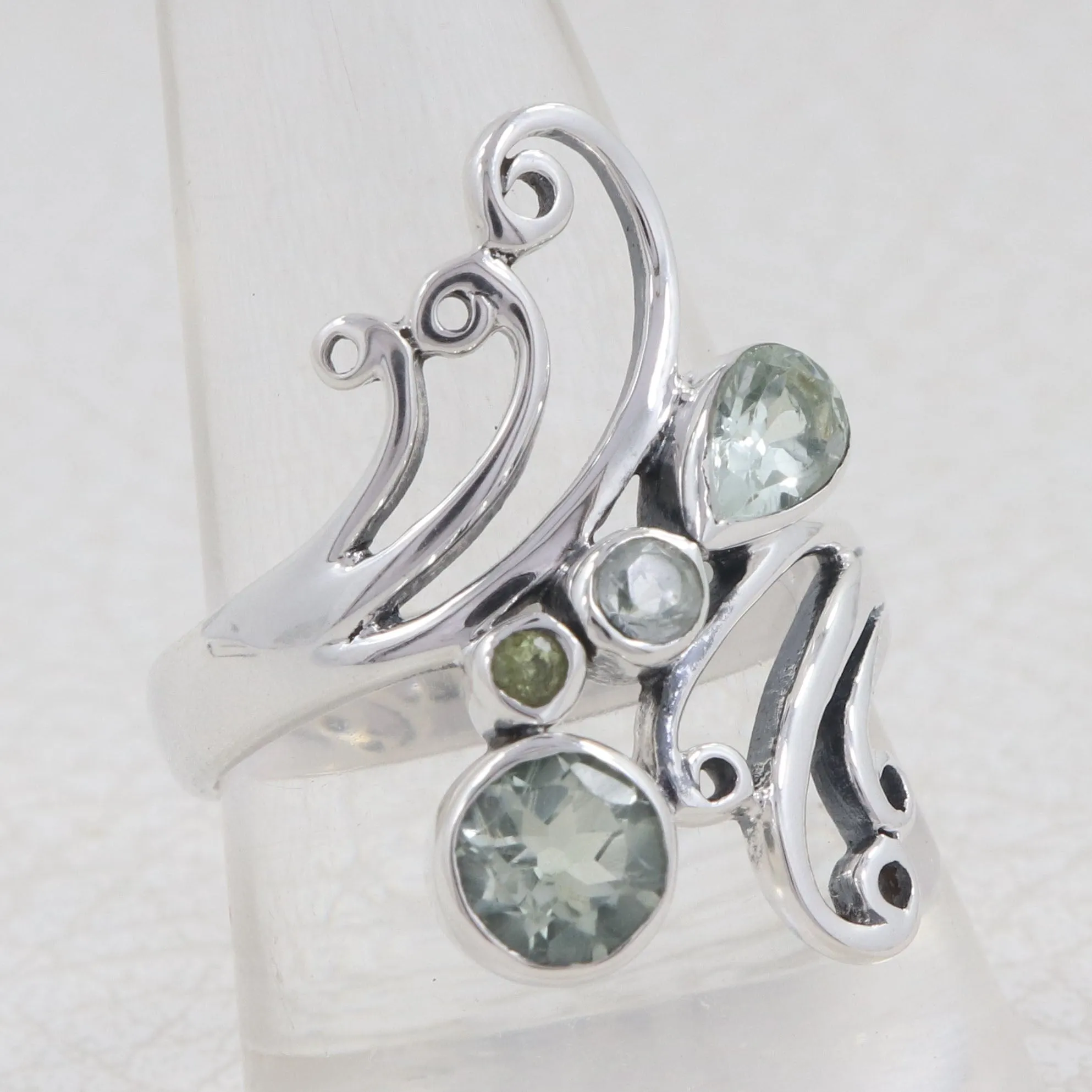 Black Onyx Silver Rings