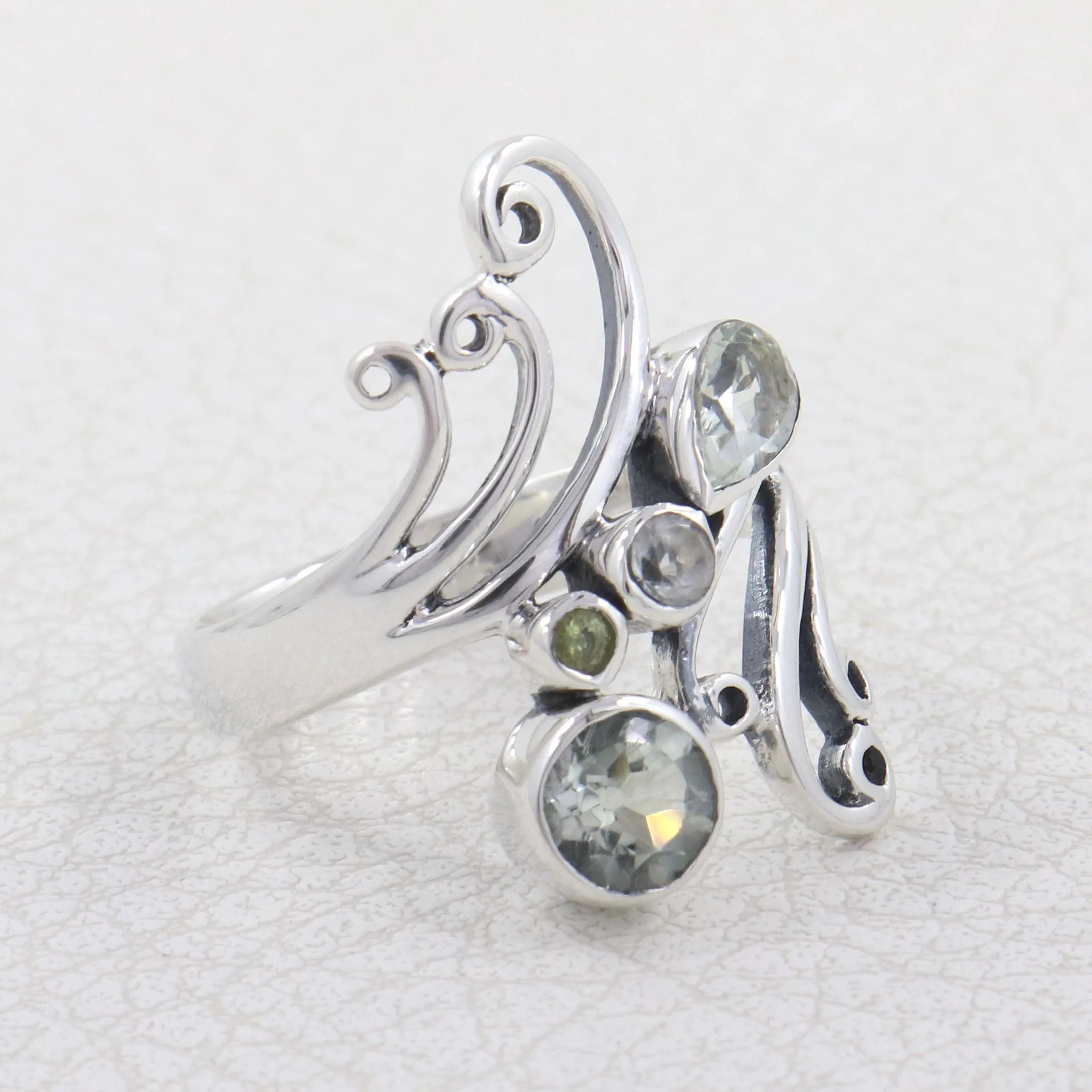 Black Onyx Silver Rings