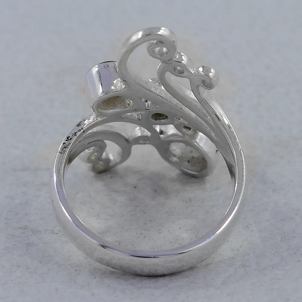 Black Onyx Silver Rings