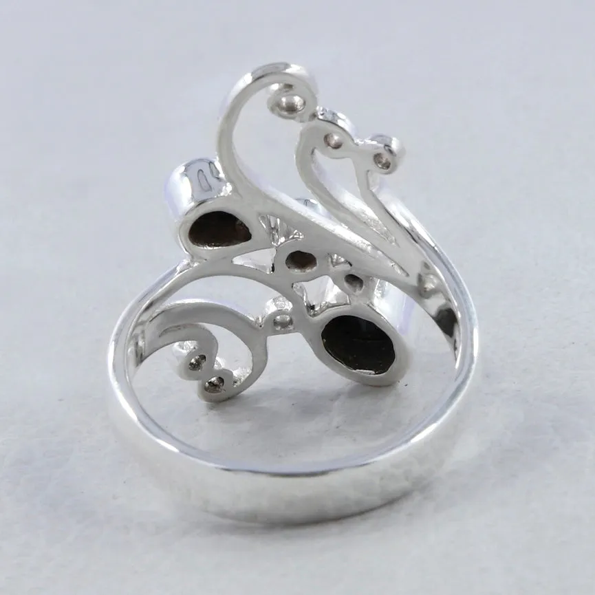 Black Onyx Silver Rings