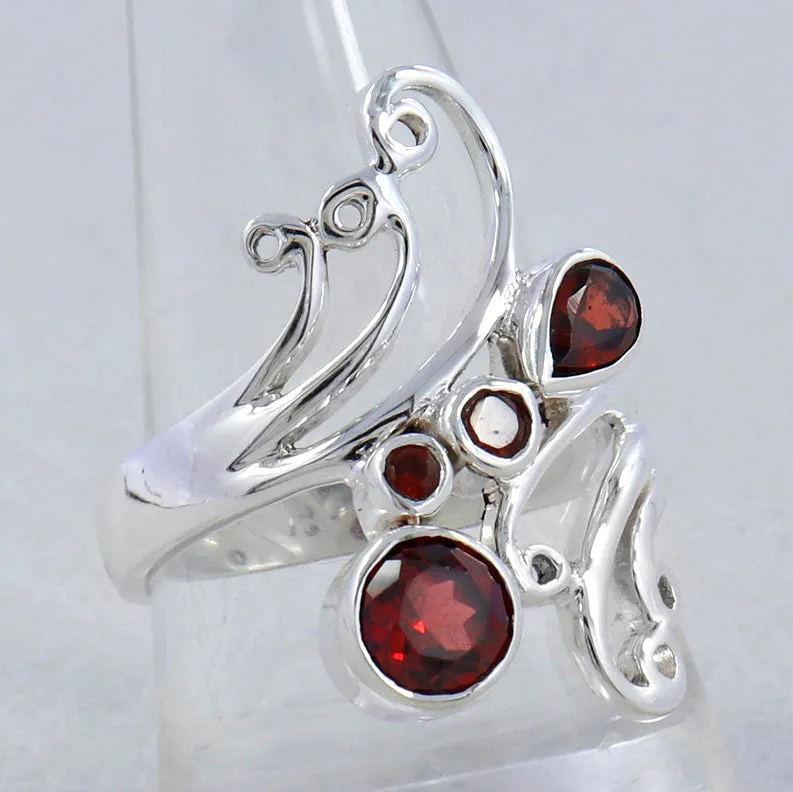 Black Onyx Silver Rings