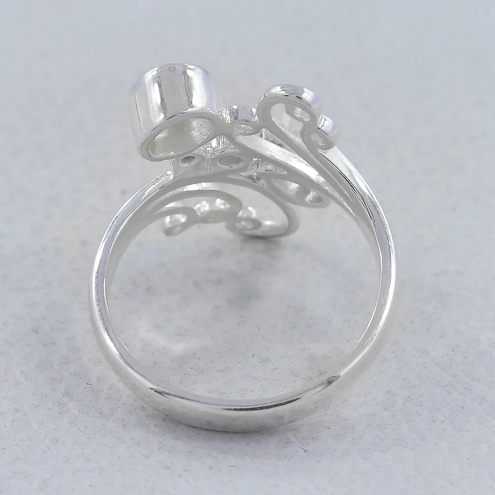 Black Onyx Silver Rings