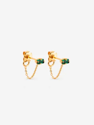 Blaise Earrings Emeralde