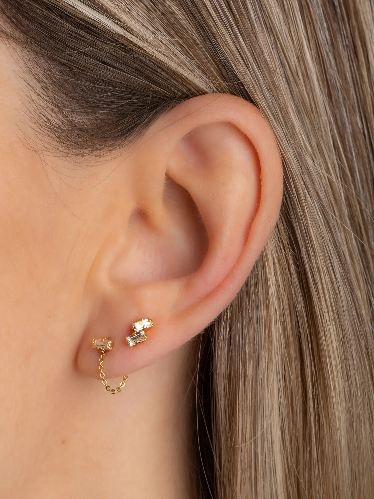 Blaise Earrings Emeralde