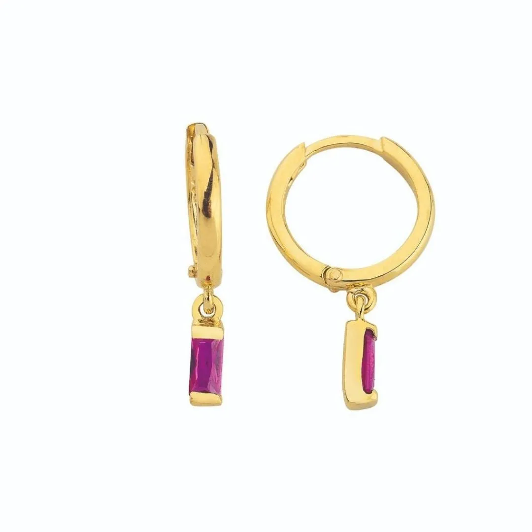 BLAZE GOLD HOOPS