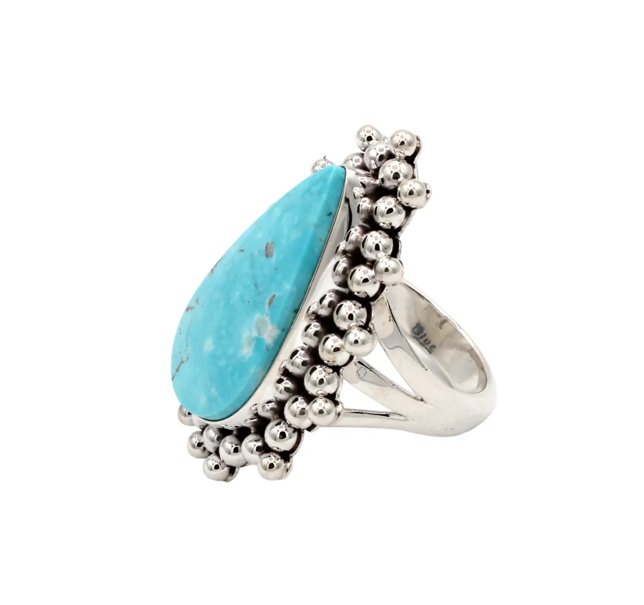 Blue Gem Turquoise Ring