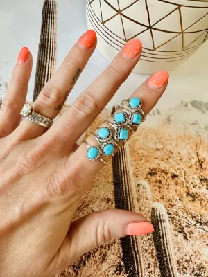 Bree Turquoise and Silver Ring
