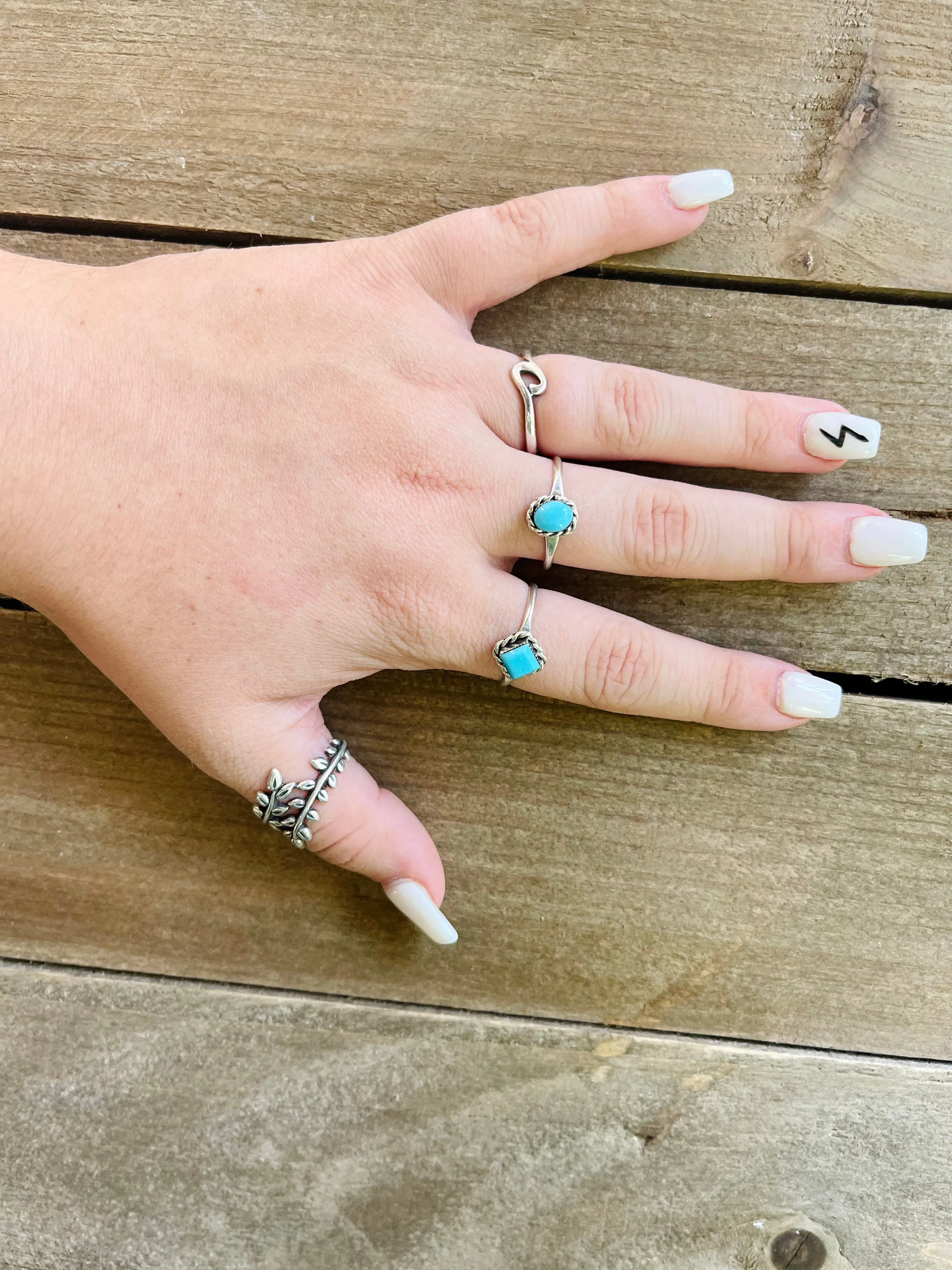 Bree Turquoise and Silver Ring