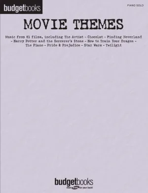 Budget Books: Movie Themes for Piano Solo