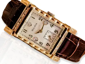 BULOVA 1949 Tuxedo Watch 17 Jewels Cal. 8AE U.S.A.