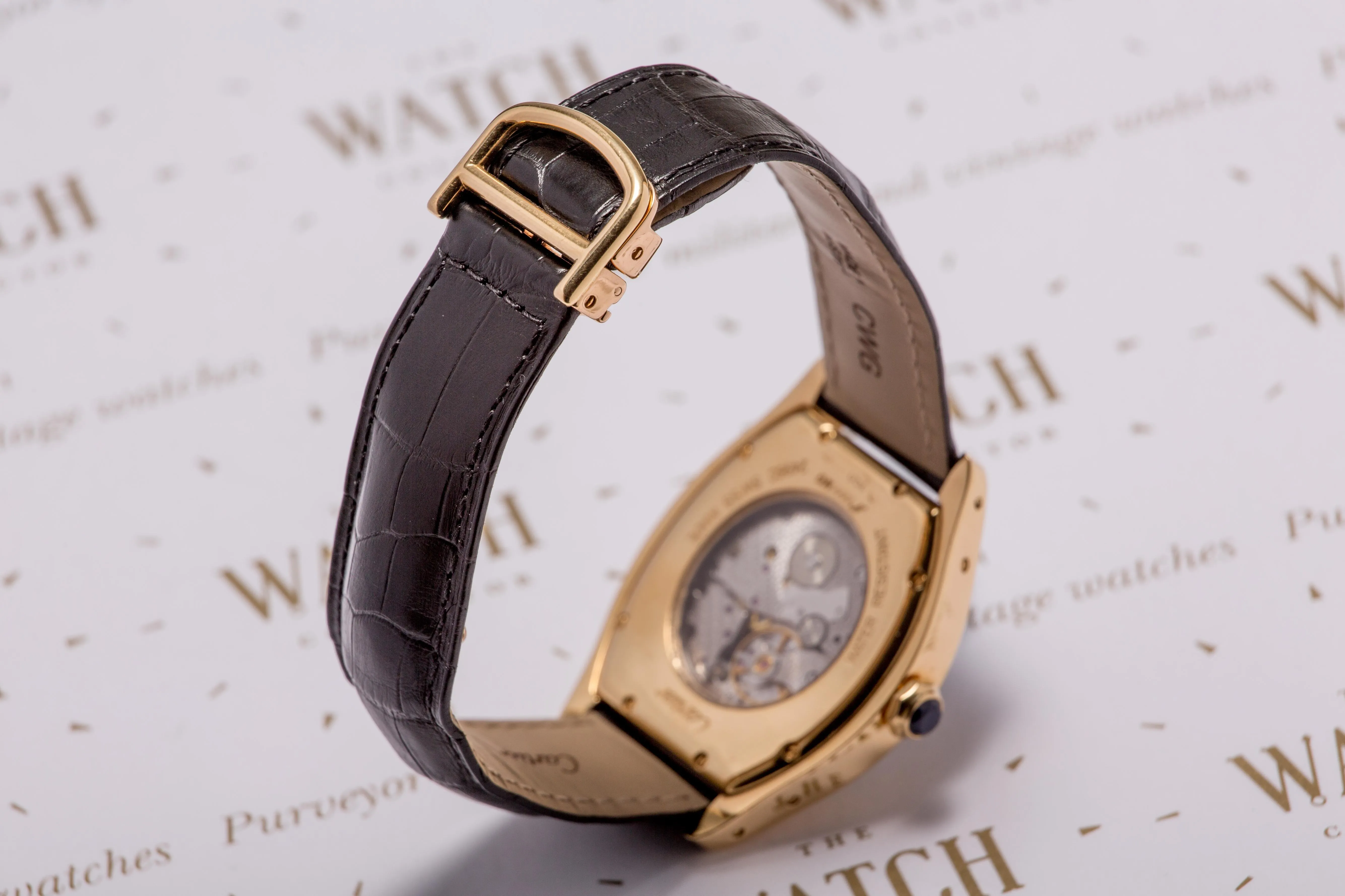 Cartier Tortue 18ct  Gold SOLD