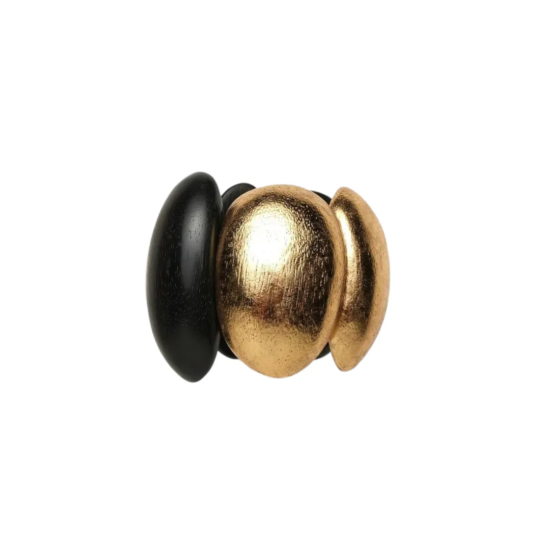 Casey Monies Kamagong & Gold Foil Bracelet