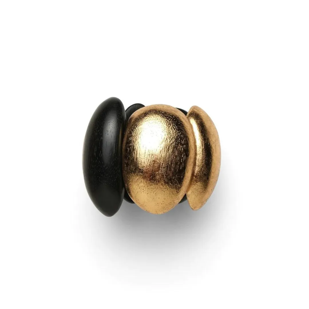 Casey Monies Kamagong & Gold Foil Bracelet