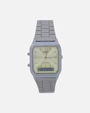 Casio AQ-230A-9AMQYDF Watch Silver