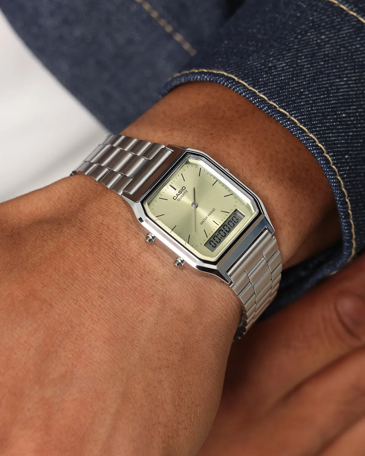 Casio AQ-230A-9AMQYDF Watch Silver