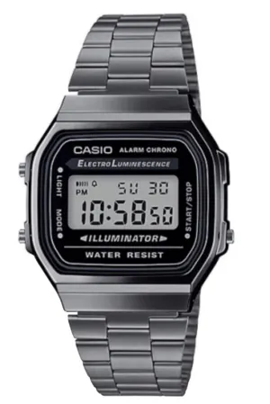 CASIO VINTAGE A168WGG-1A ILLUMINATOR WATCH - STEEL