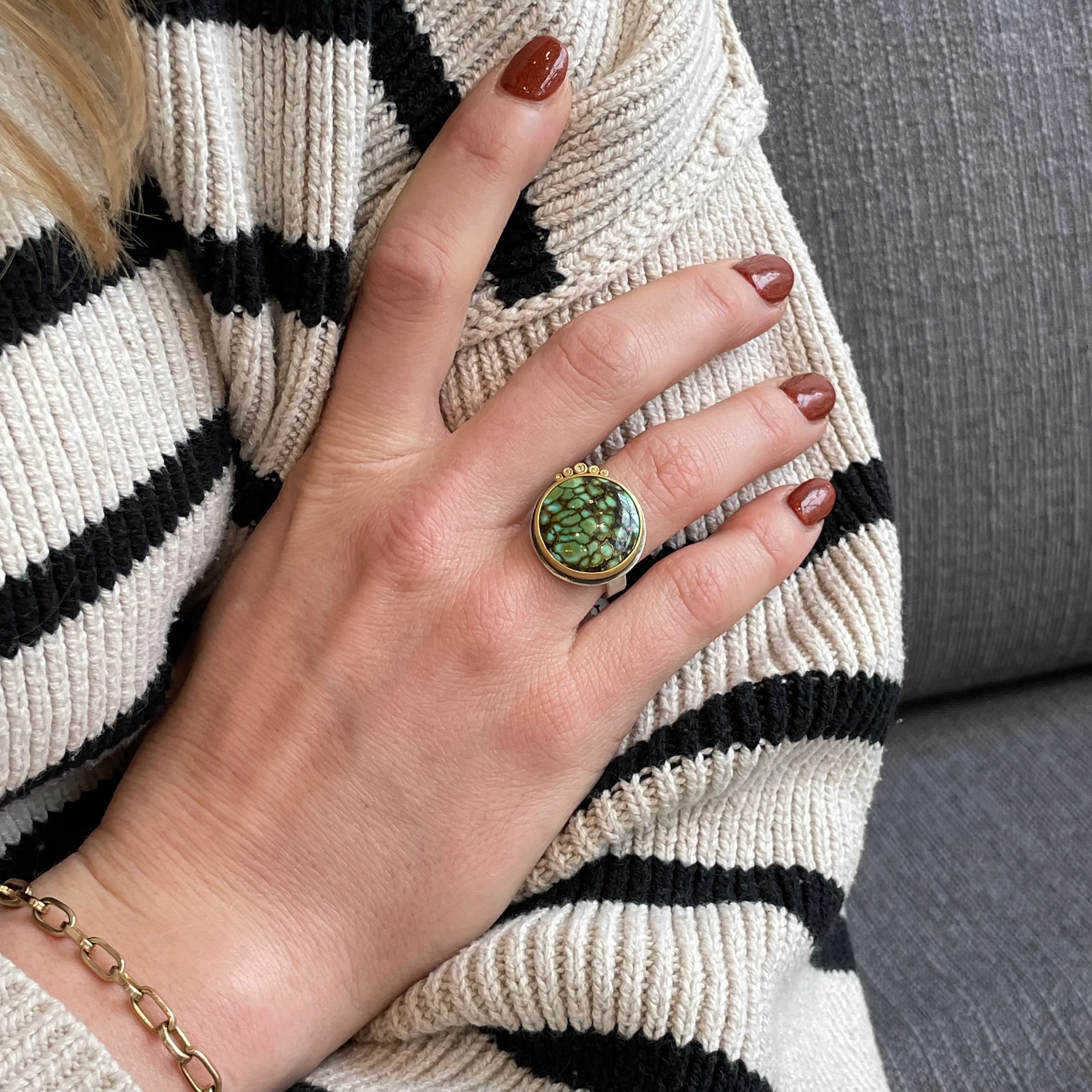 Chinese Turquoise Ring