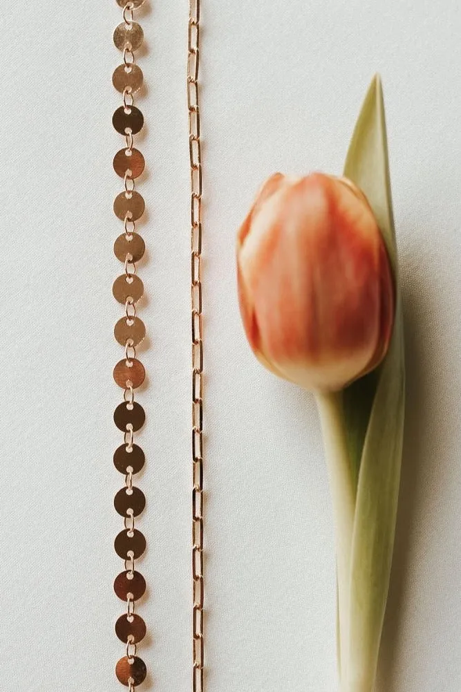 Chloe Gold Filled Coin Necklace