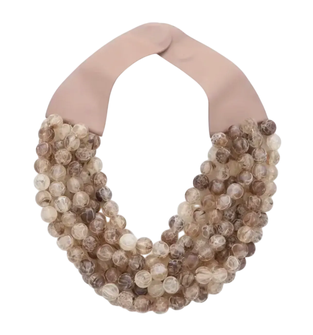 Chunky Beaded Layered Necklaces
