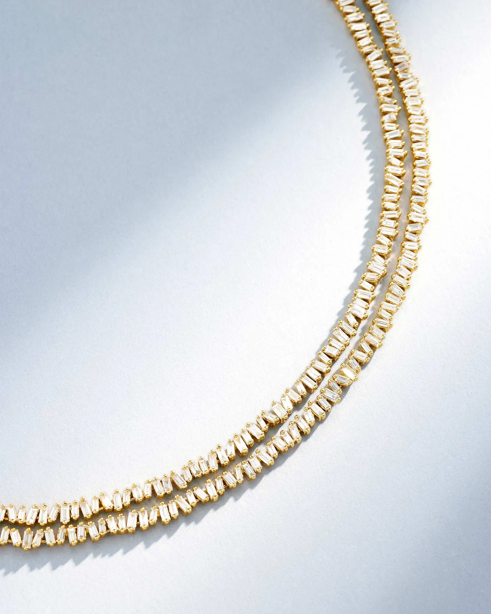 Classic Diamond 36" Inch Full Mini Tennis Necklace