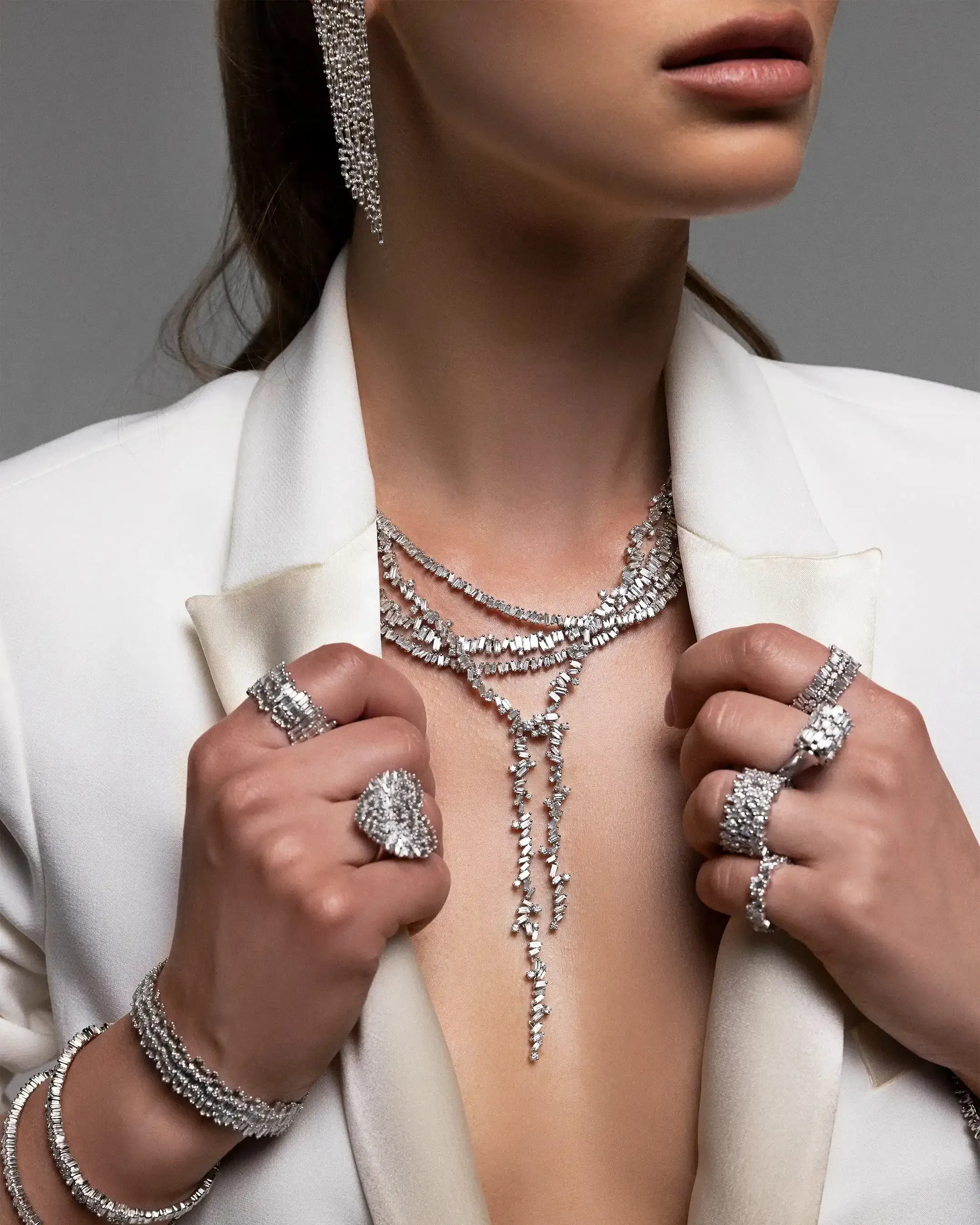 Classic Diamond 36" Inch Full Mini Tennis Necklace