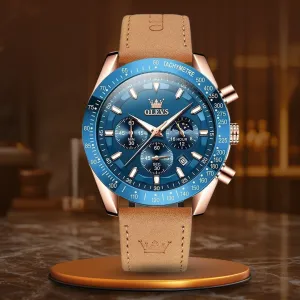 CLASSIC LEATHER QUARTZ WATCH | Timeless Elegance Trend
