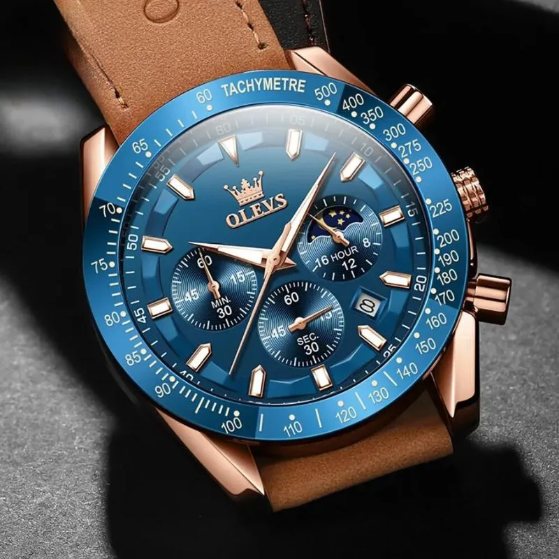 CLASSIC LEATHER QUARTZ WATCH | Timeless Elegance Trend