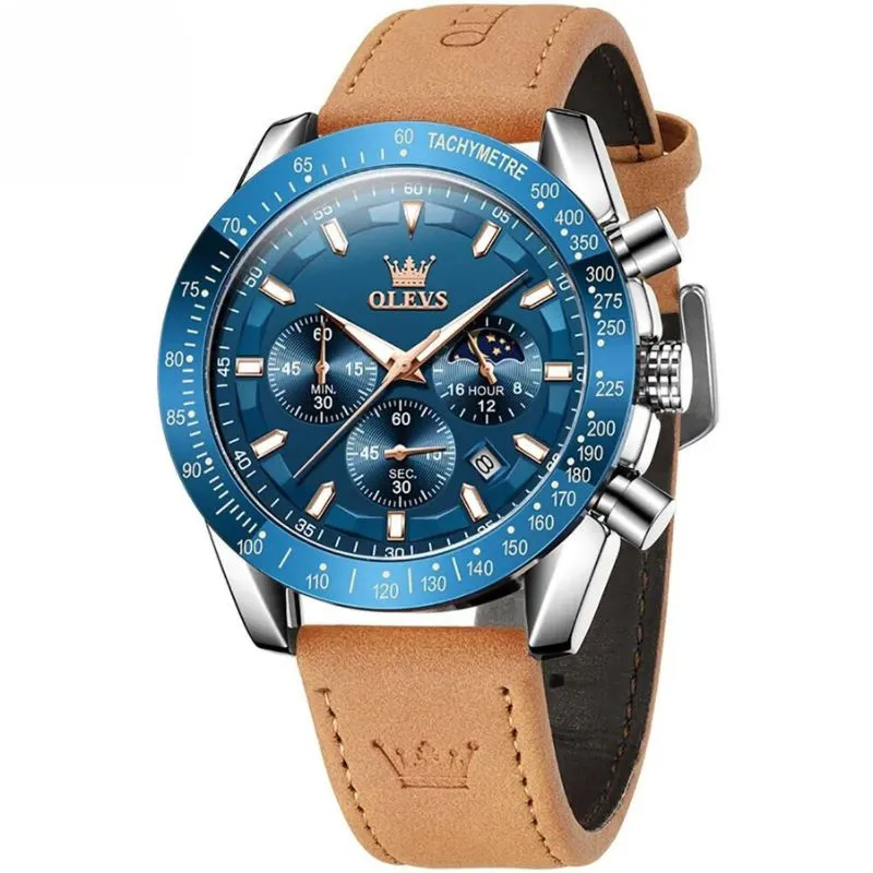 CLASSIC LEATHER QUARTZ WATCH | Timeless Elegance Trend