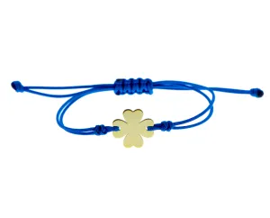 Clover rope bracelet