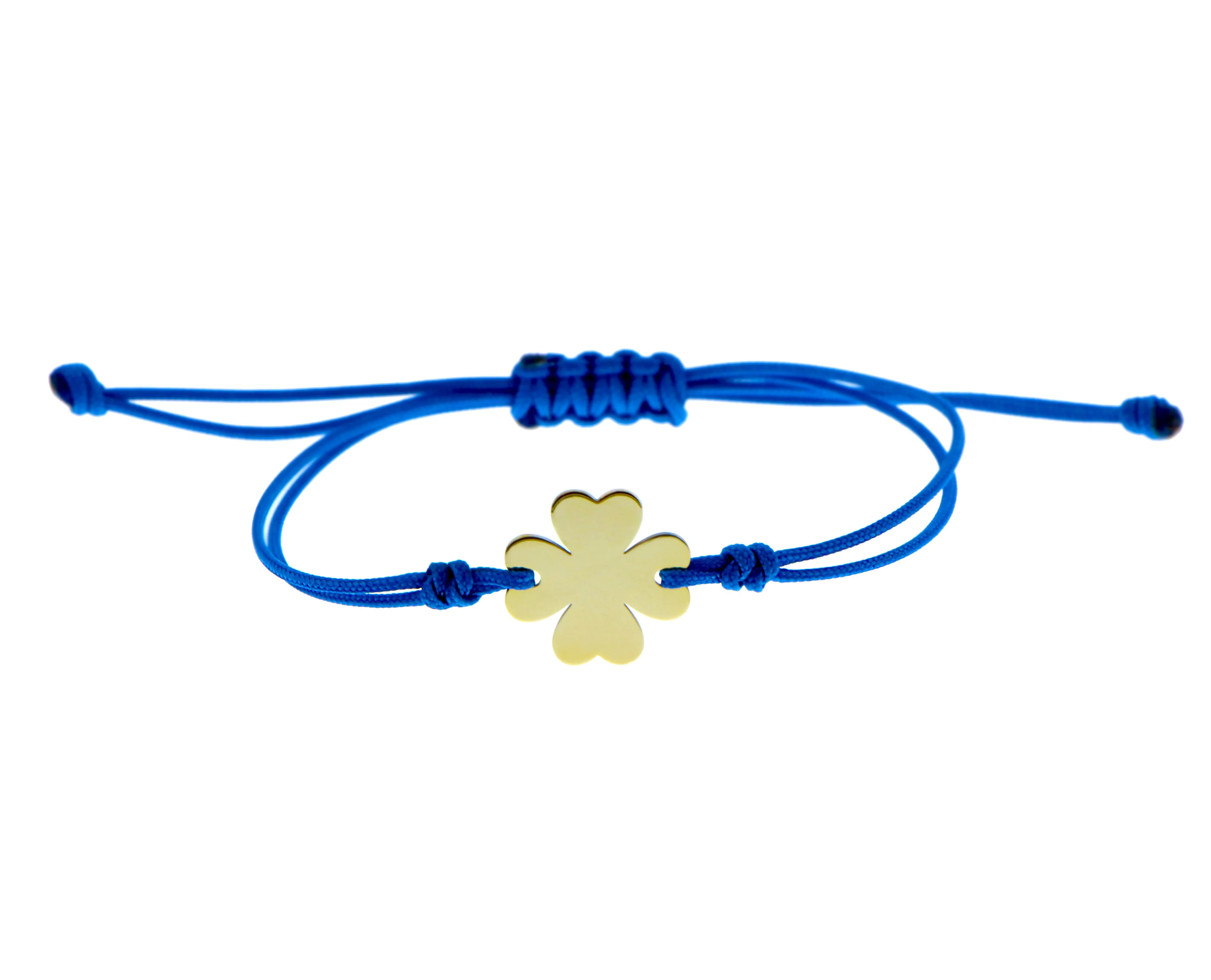 Clover rope bracelet