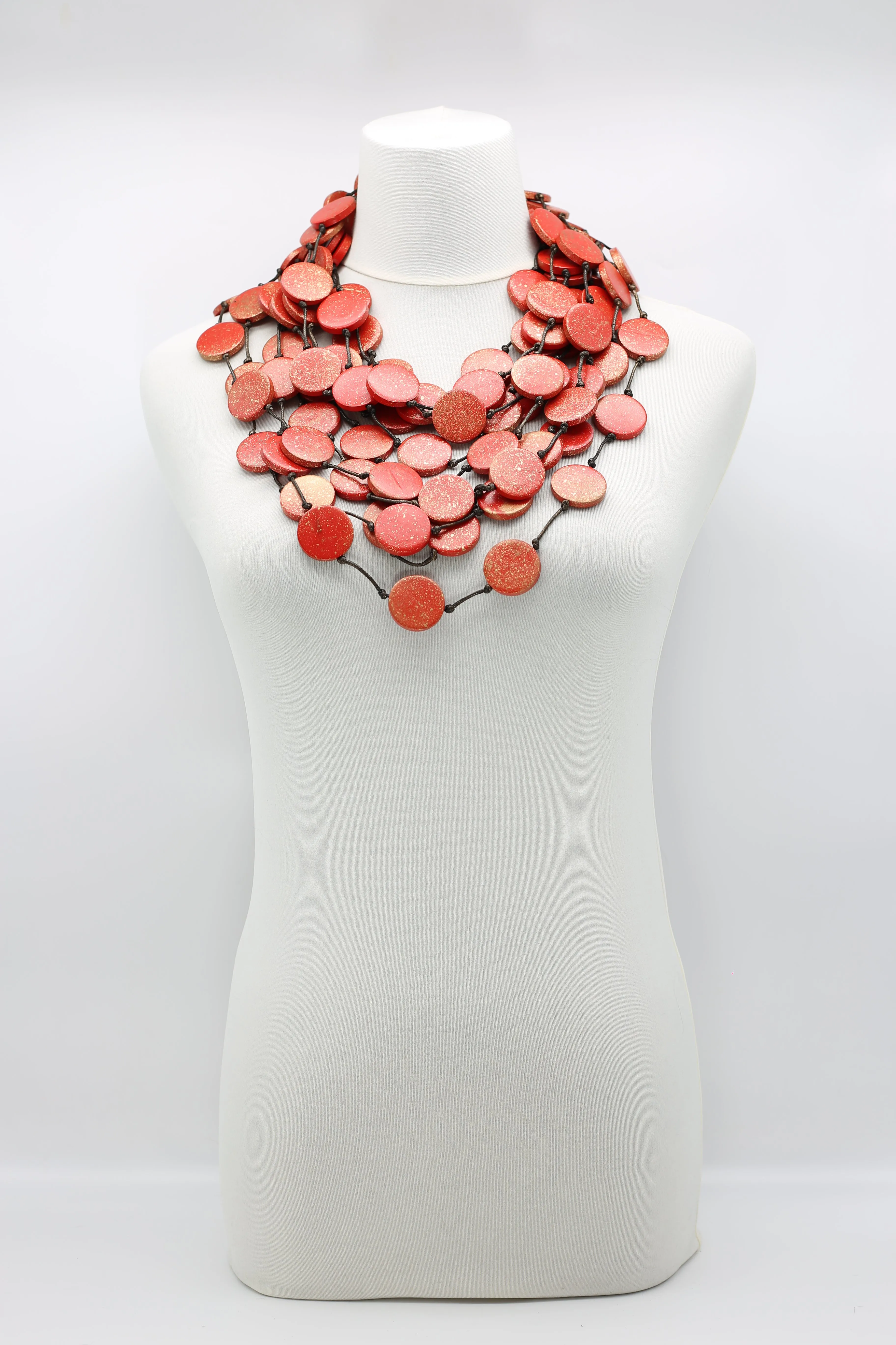 Coin Necklaces - Hand-painted - Large