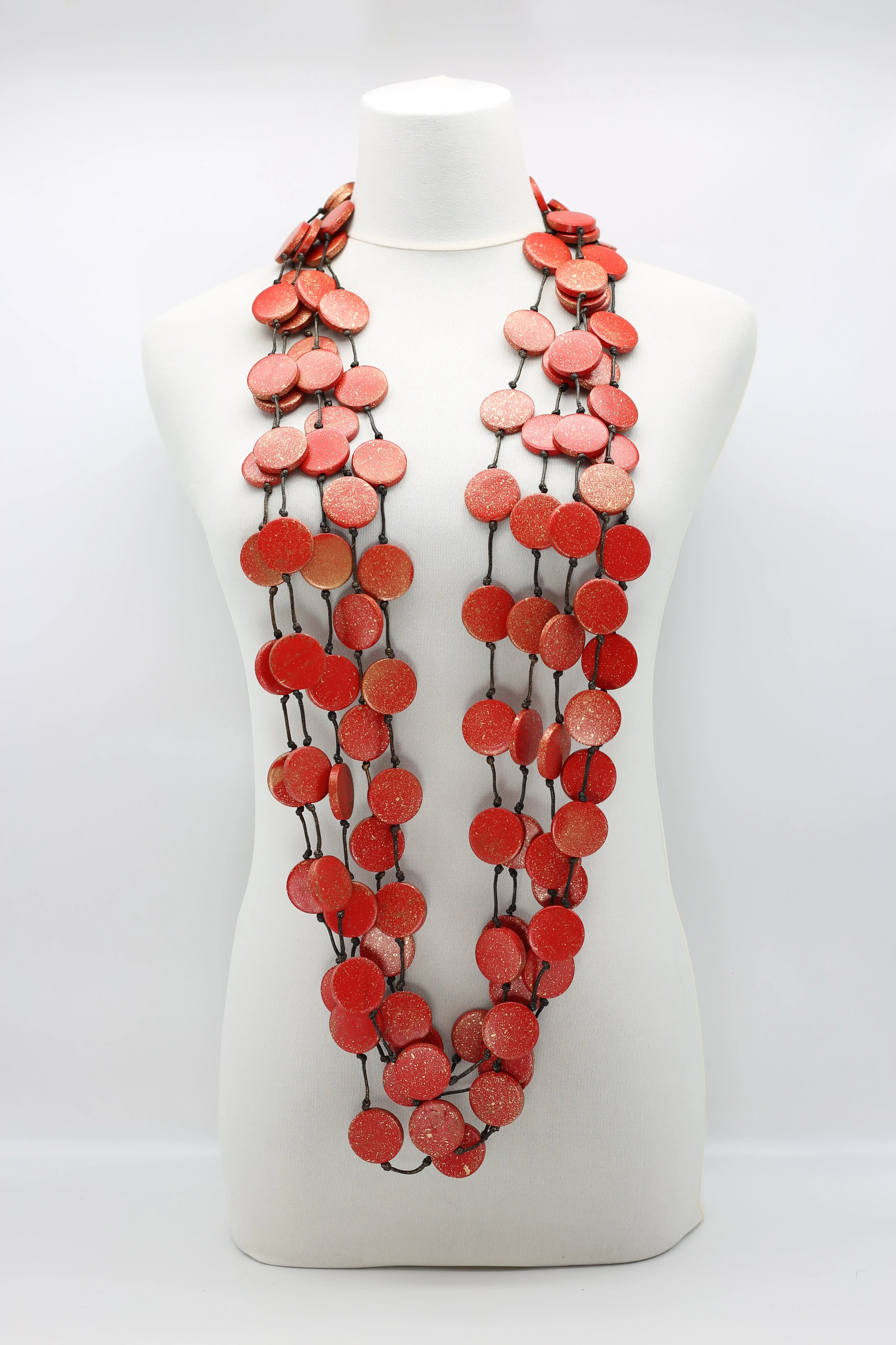 Coin Necklaces - Hand-painted - Large