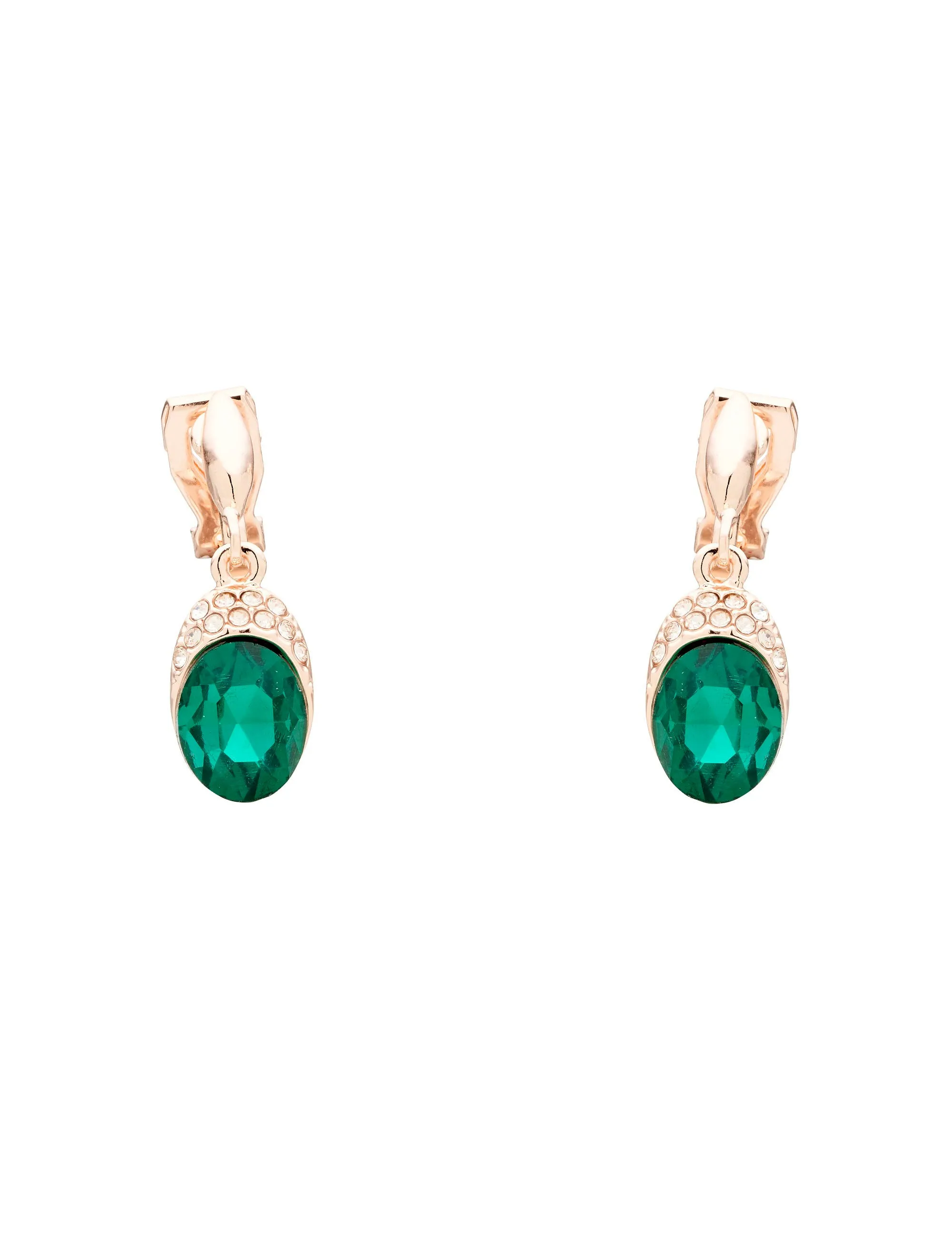 CROWN CLIP ON EARRING