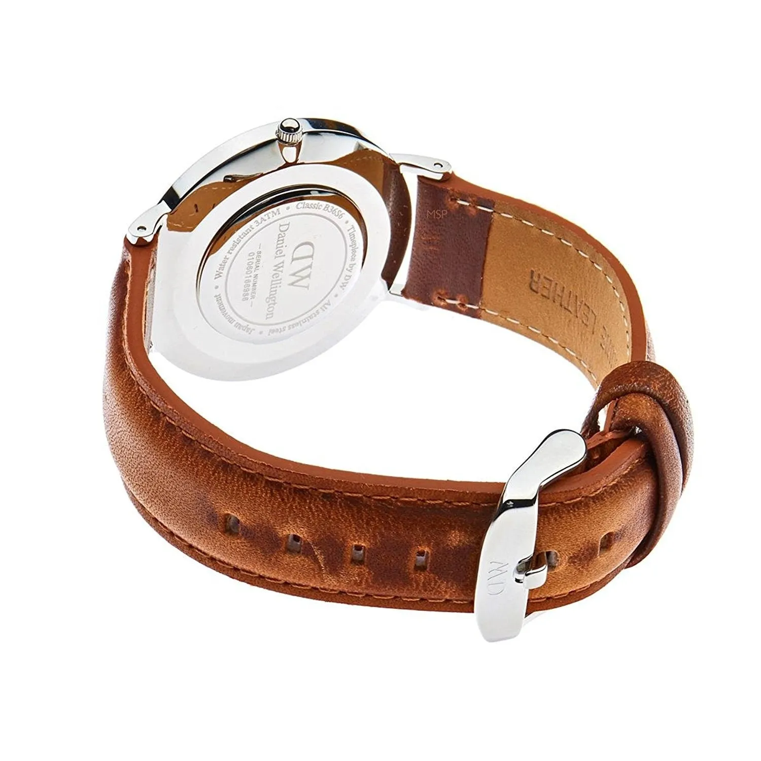 Daniel Wellington Classic Durham 36mm Women's Silver Watch DW00100112