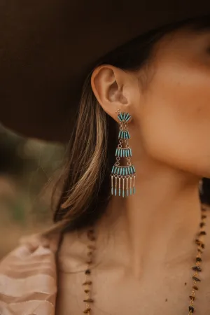 Deidra Earrings | Turquoise
