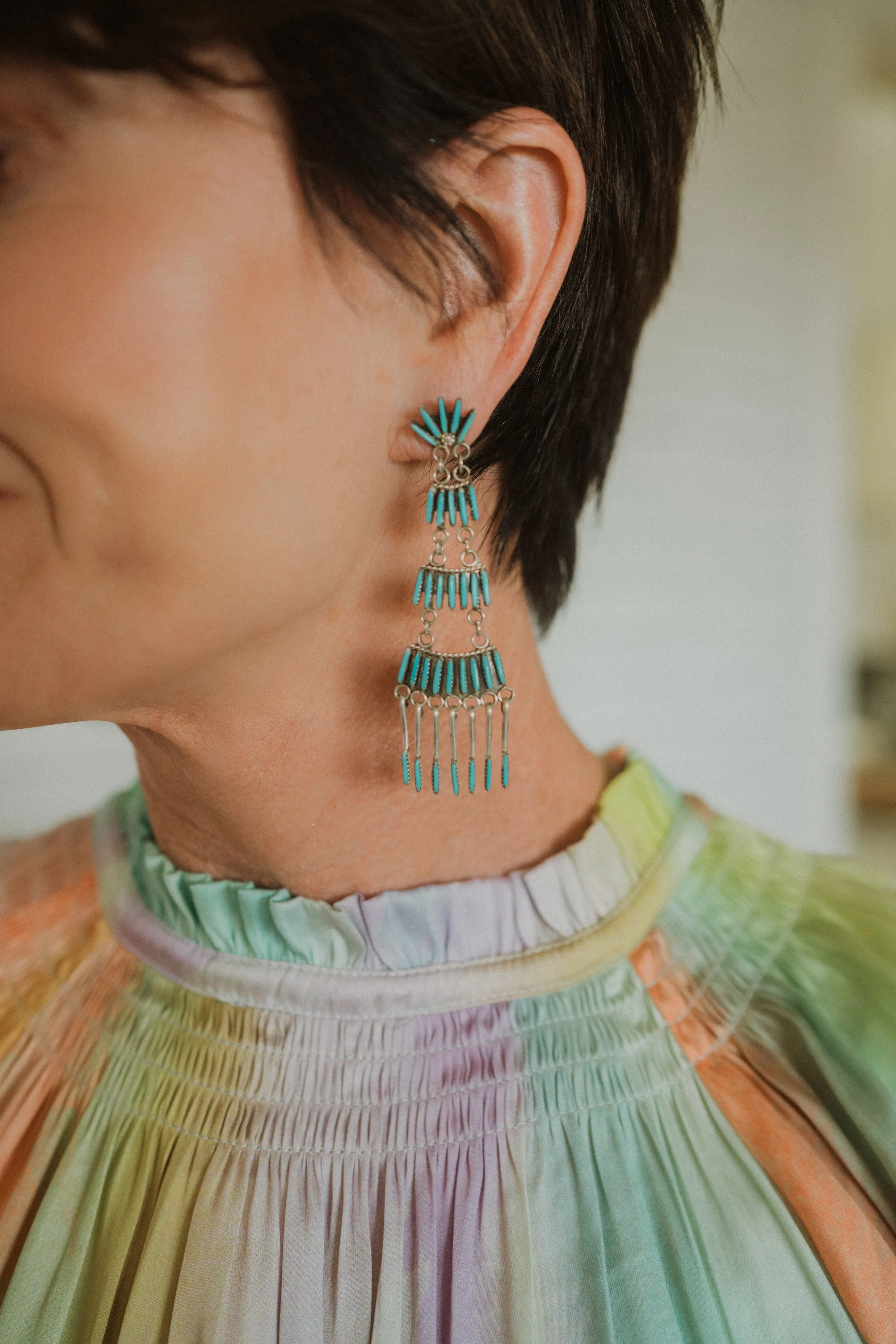 Deidra Earrings | Turquoise