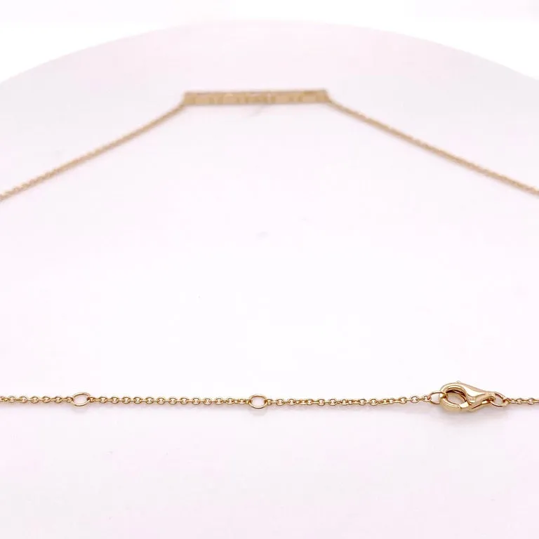 Diamond Bar Necklace