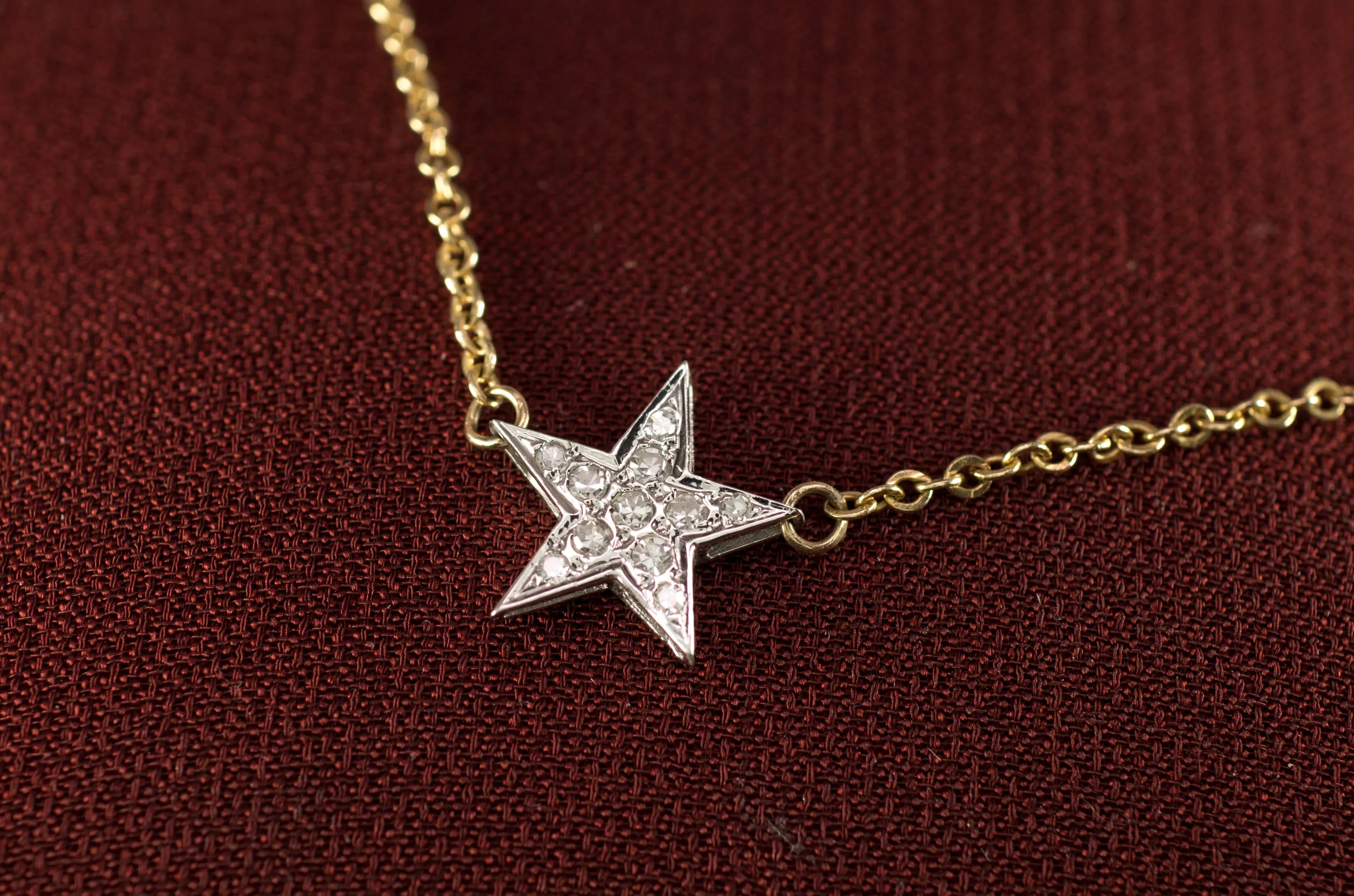 DIAMOND STAR NECKLACE
