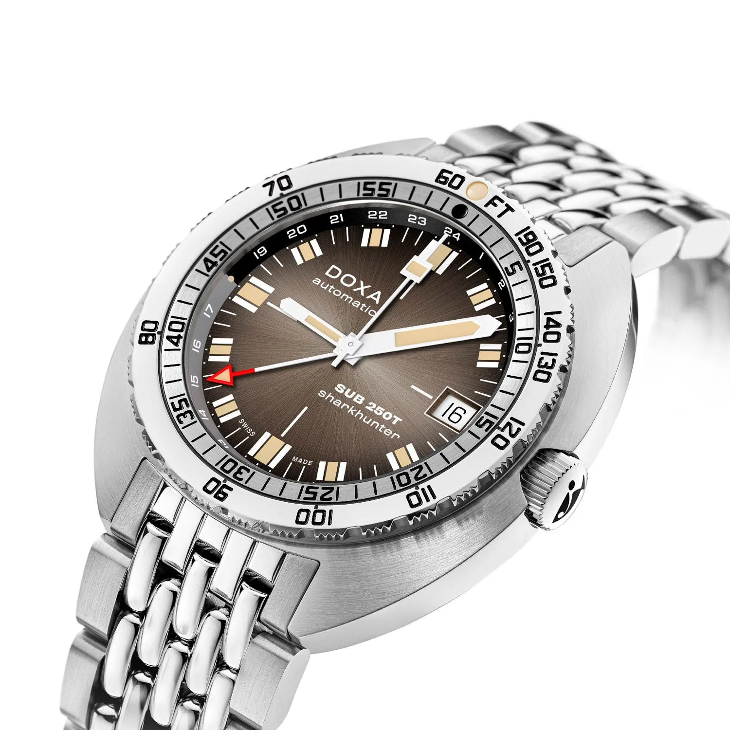 DOXA SUB 250T GMT Sharkhunter Vintage Automatic – 855.10.101V.10