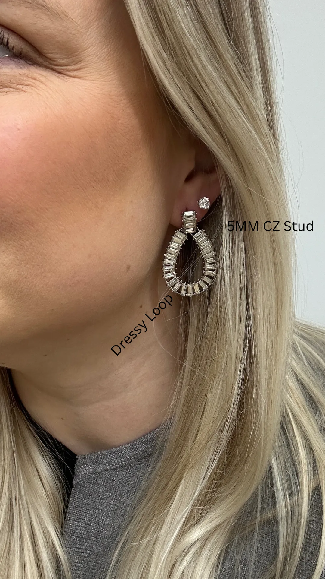 Dressy Loop earrings