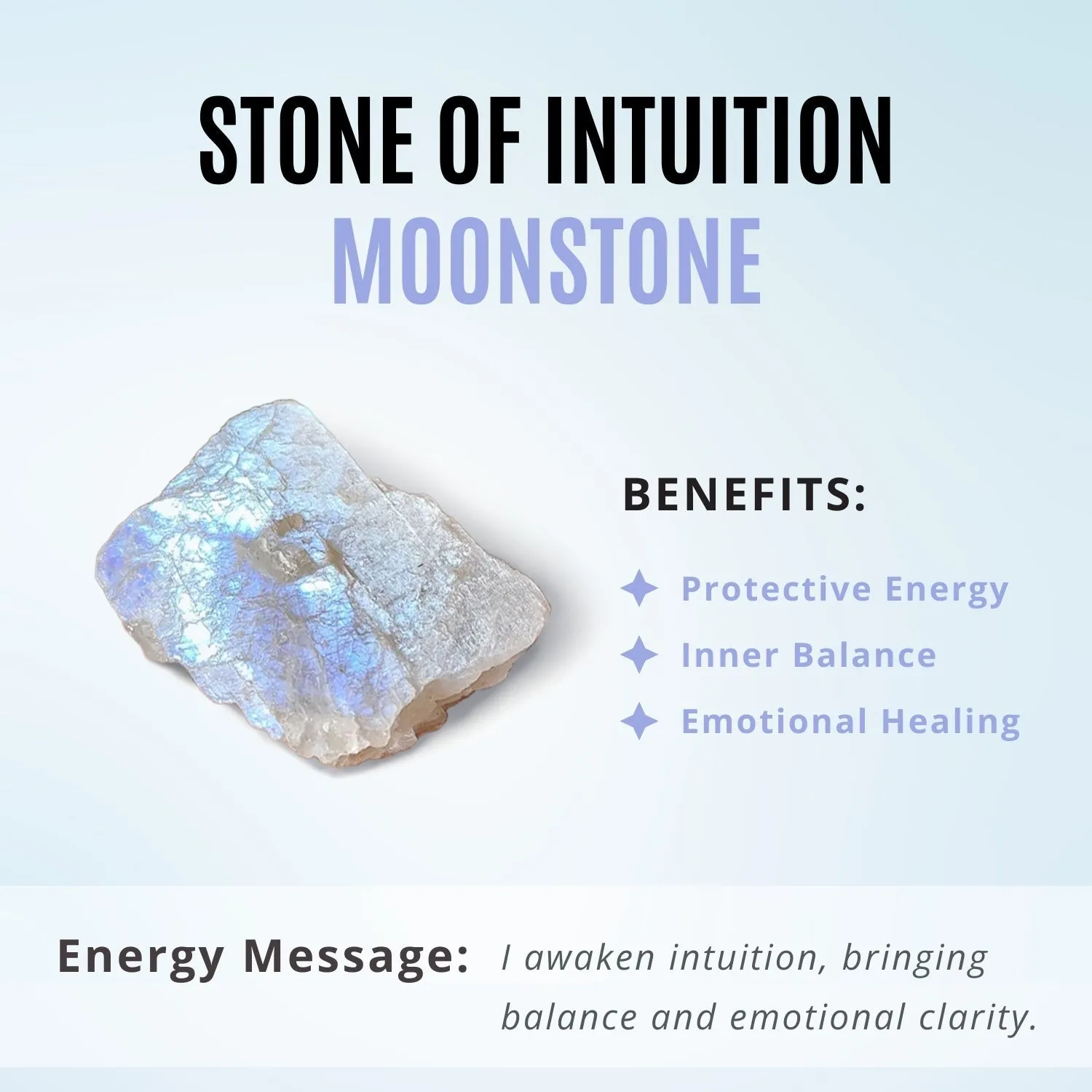 Eagle's Feather Ring - Moonstone