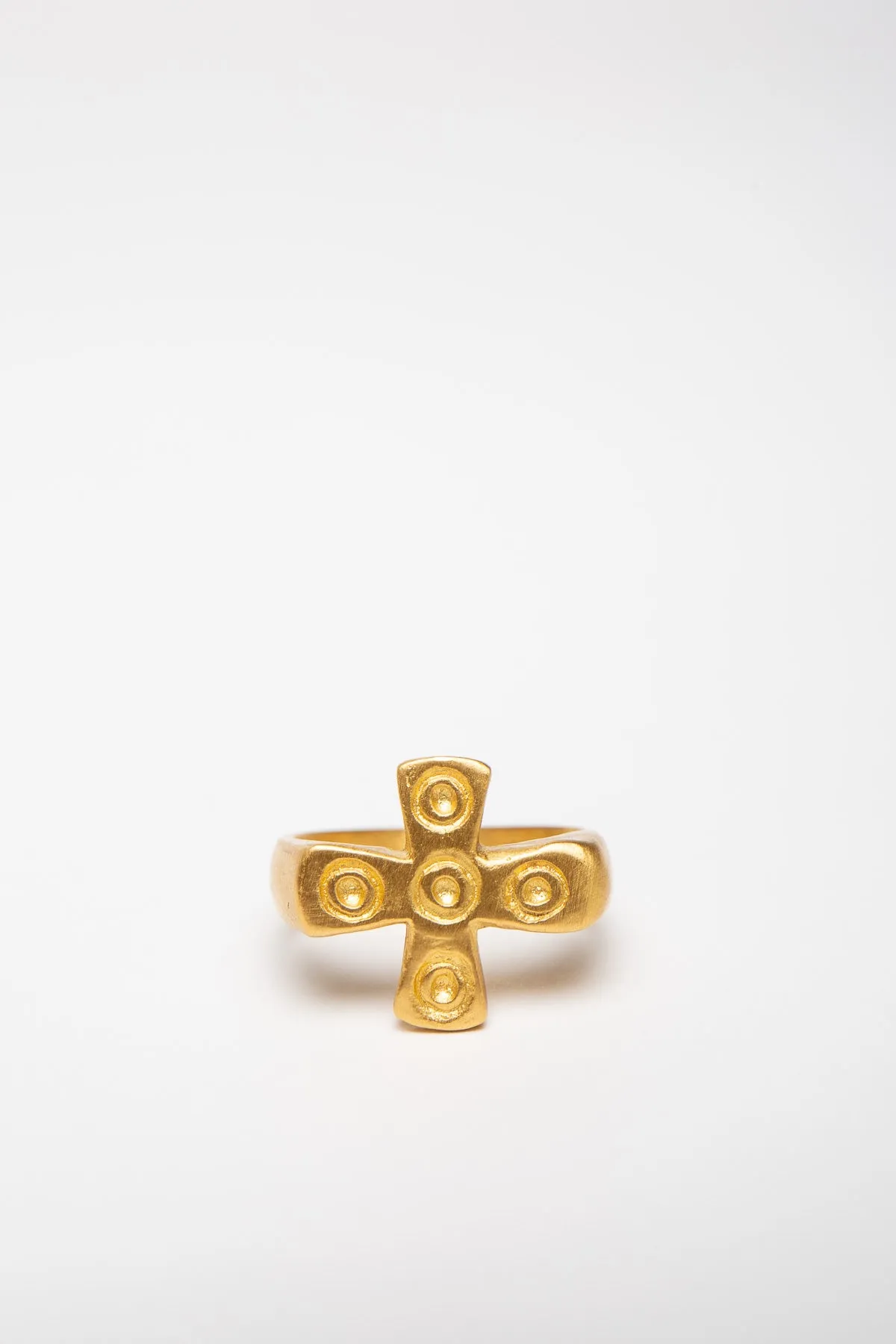 ELI HALILI | 22K CROSS RING