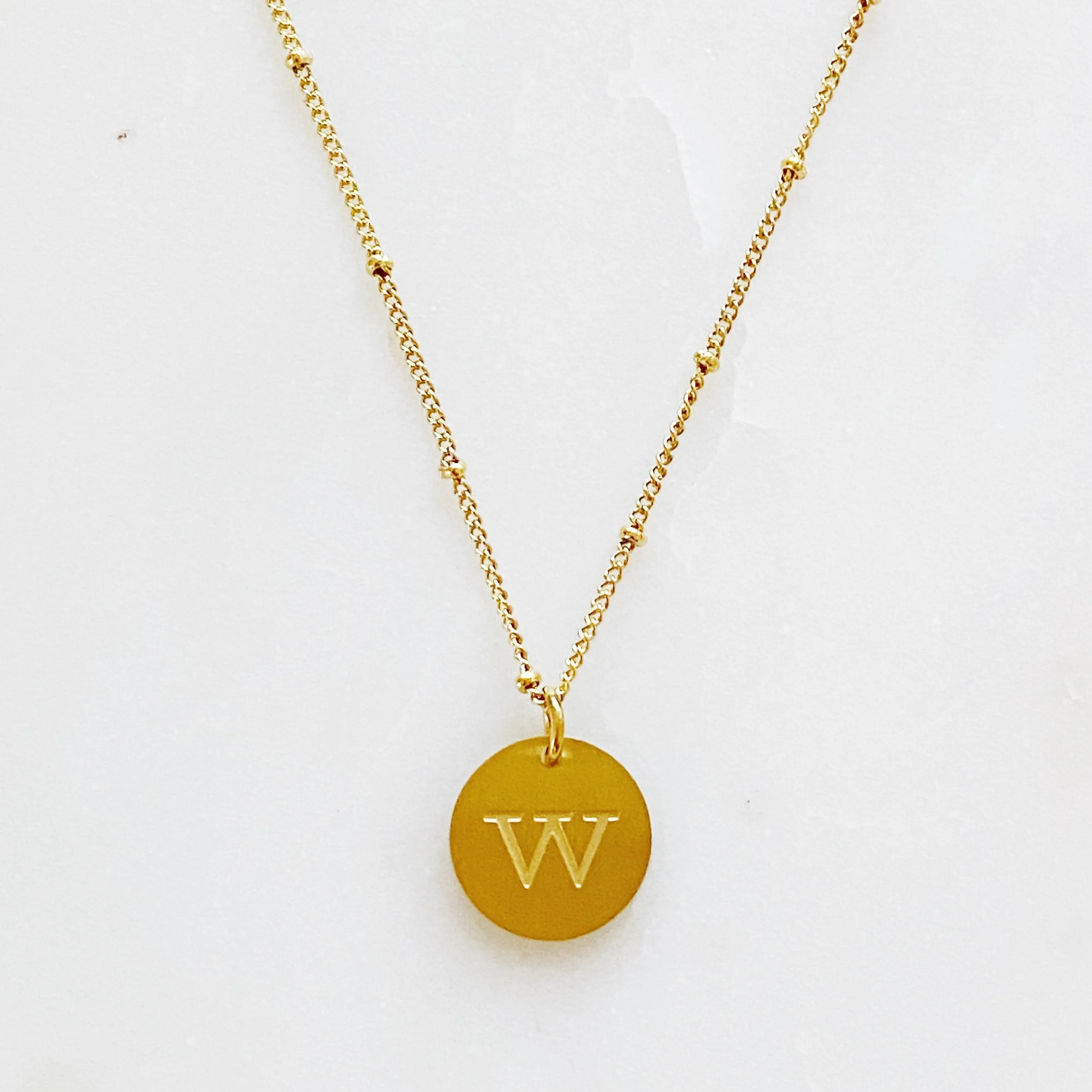 Ellison   Young: Singular Charm Initial Necklace