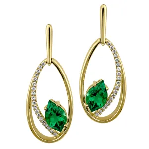 Emerald Earrings