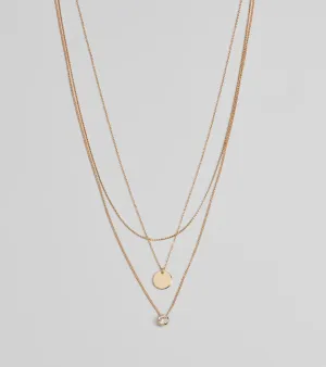 Fab Statement Layered Rhinestone Necklace Set
