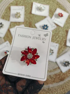 Fancy Party Wear Luxury Brooches ( 1 PIECE ) ( RANDOM PICK )