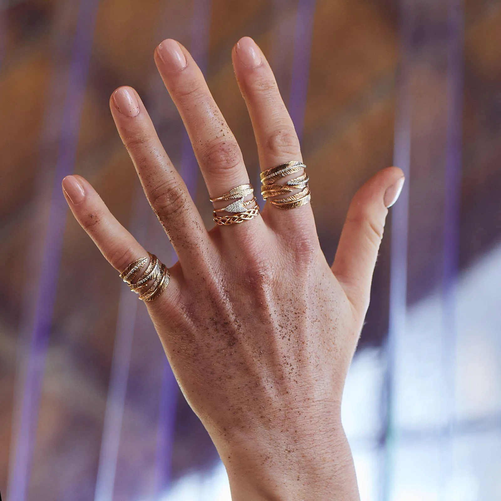 Feather and Arrow Ring