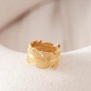 Feather Hug Ring