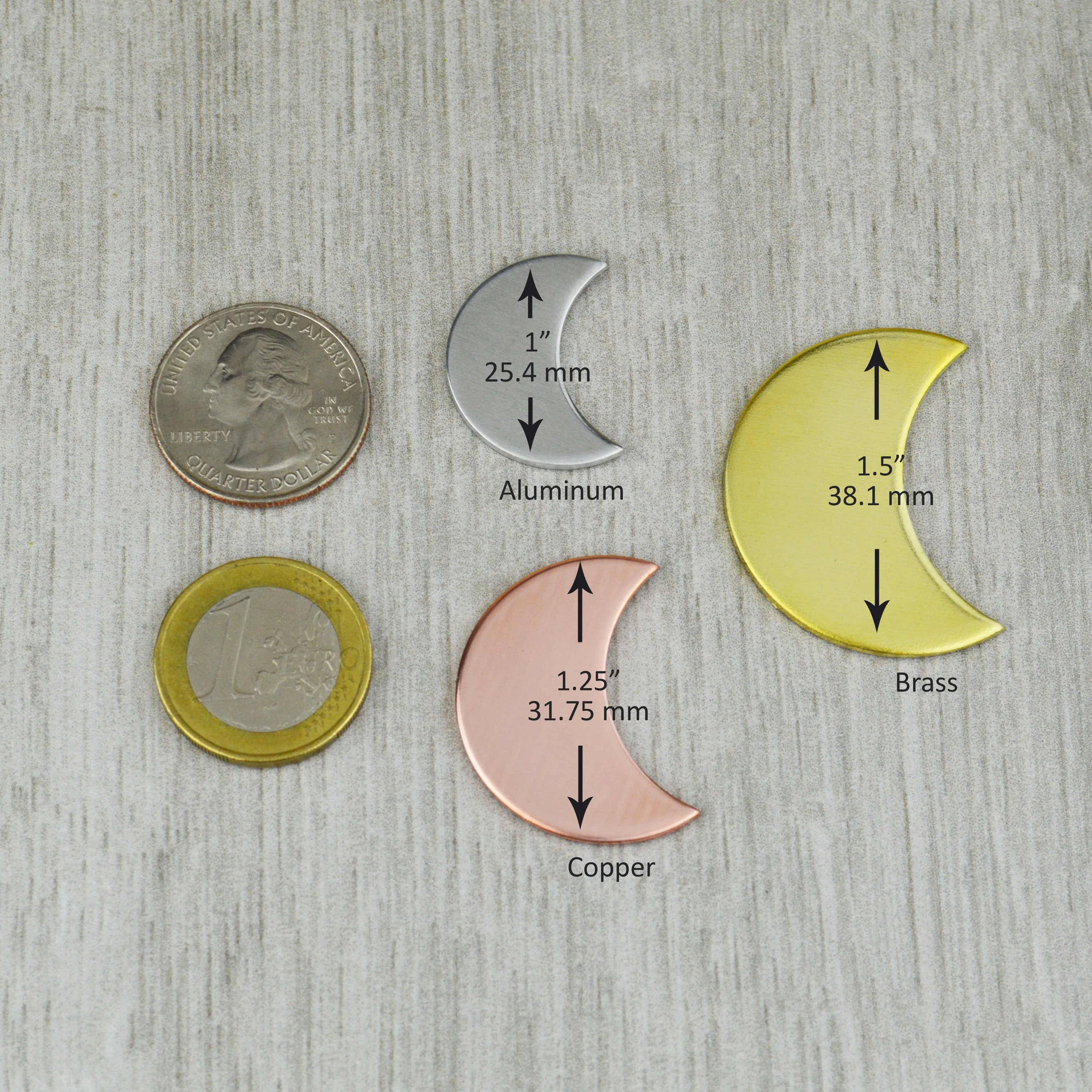 Feather Moon Pet ID Tag