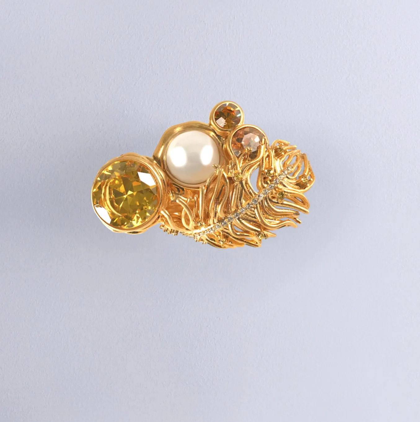 FEATHER RING
